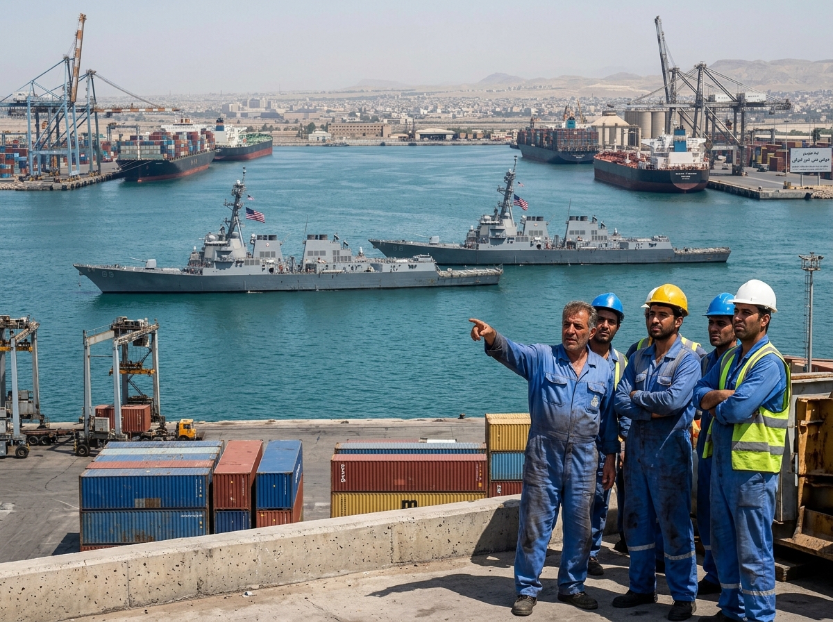 US Blockades Iranian Ports—Could This Trigger a Global Crisis?