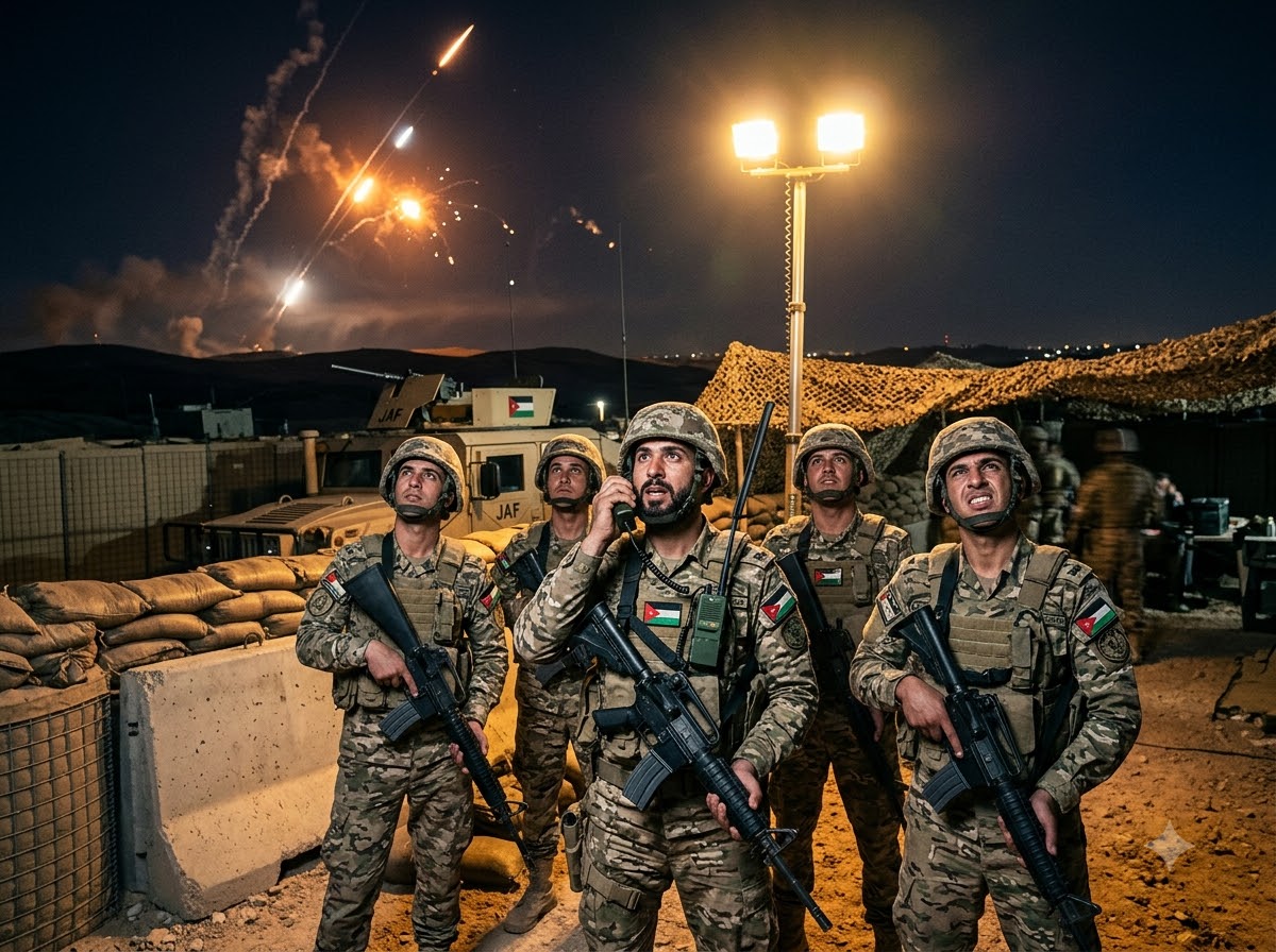 Iran Missiles Intercepted Over Jordan Base—Could This Escalate Tensions?