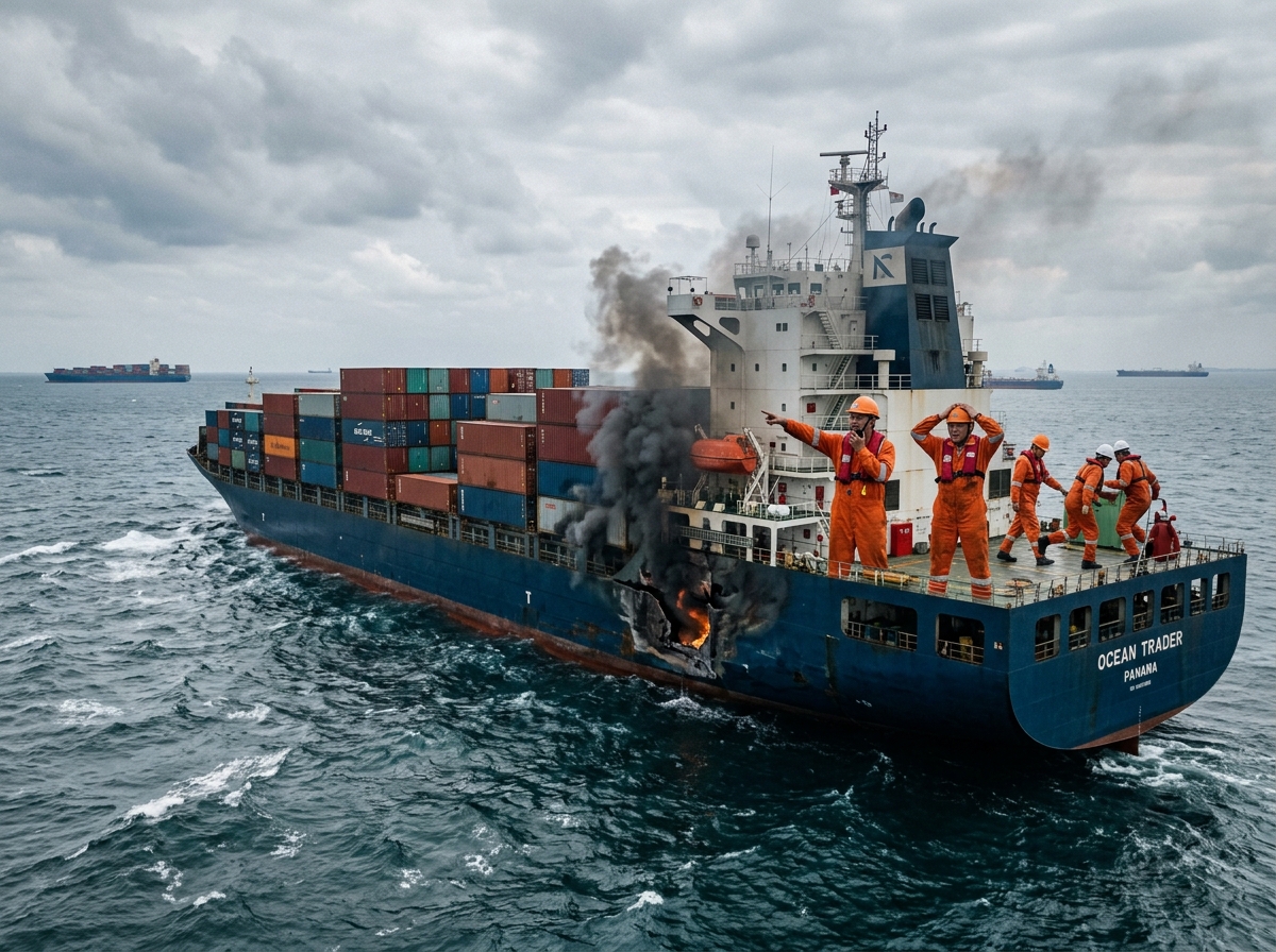 Iranian Missile Could Strike Cargo Ship—What Happens to Global Shipping?