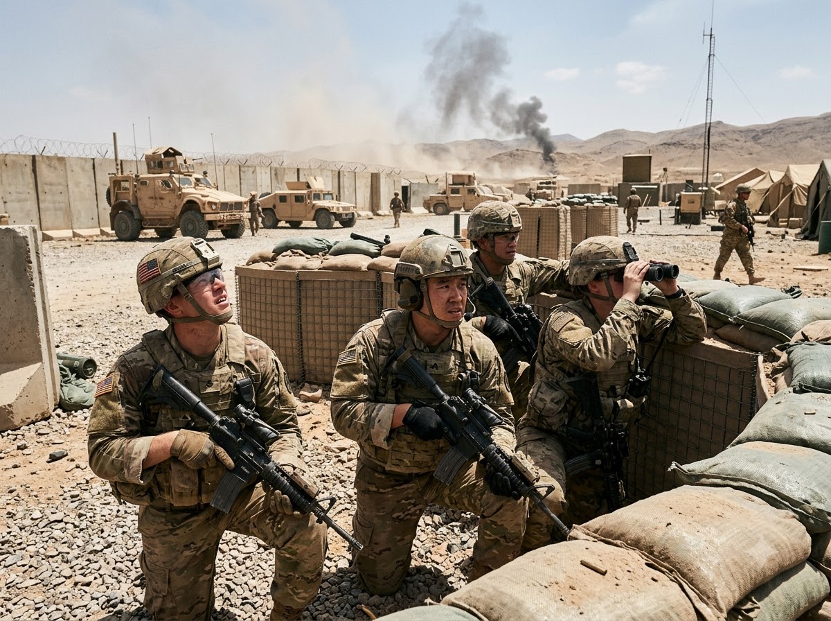 Ballistic Missile Barrage Targets US Forces—Could Retaliation Escalate Tensions?