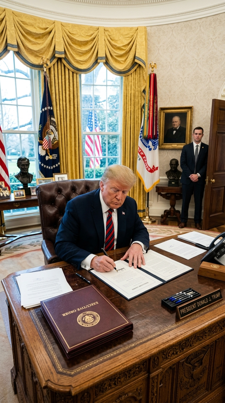 Trump's Order Banning Foreign Crypto Mining Could Crash Markets