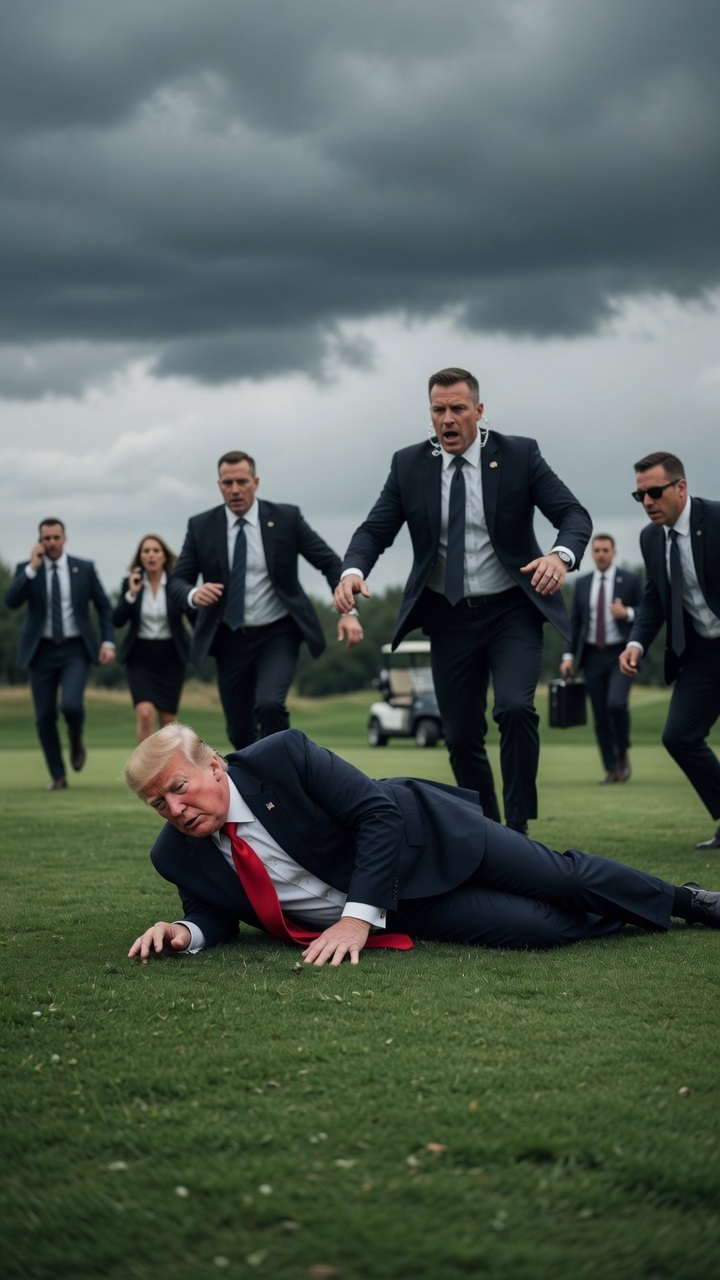 If Trump Collapses on the Golf Course, the World Holds Its Breath