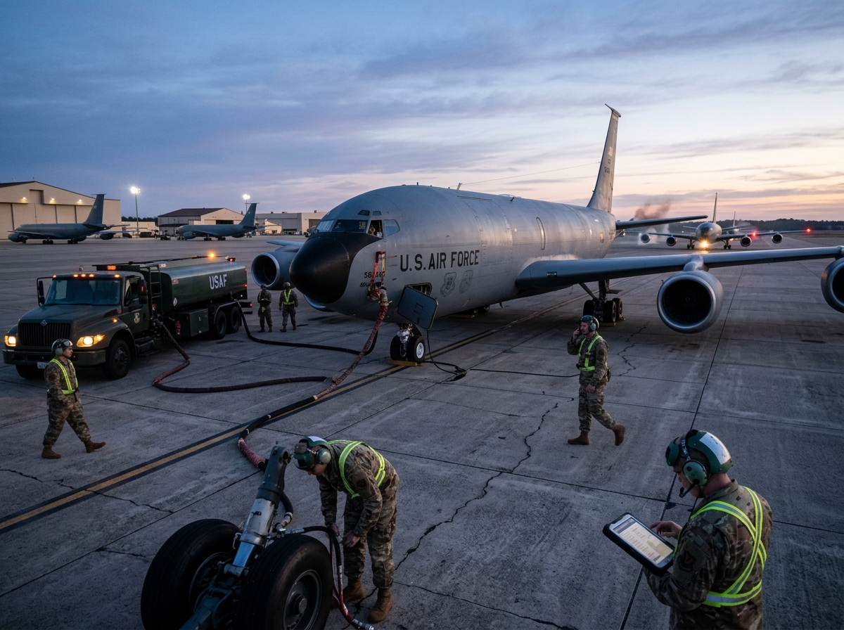 US Refueling Aircraft Surge Could Signal Major Operation—See More in the Comments.