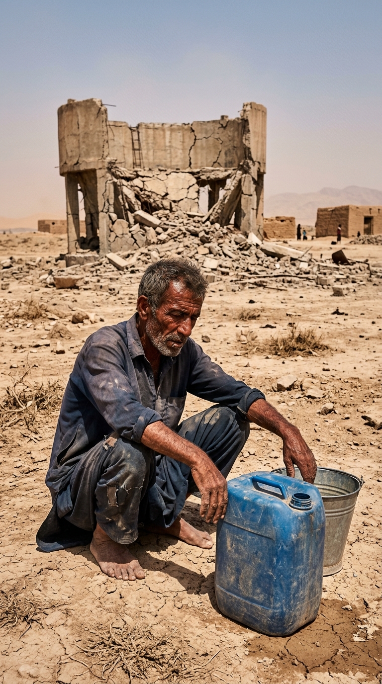 Could US airstrikes on Sirik reservoirs doom thousands to thirst?