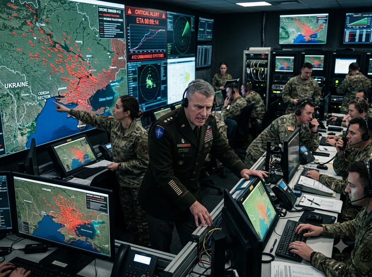 Could Iranian Proxy Drone Swarms Overwhelm Allied Defenses?