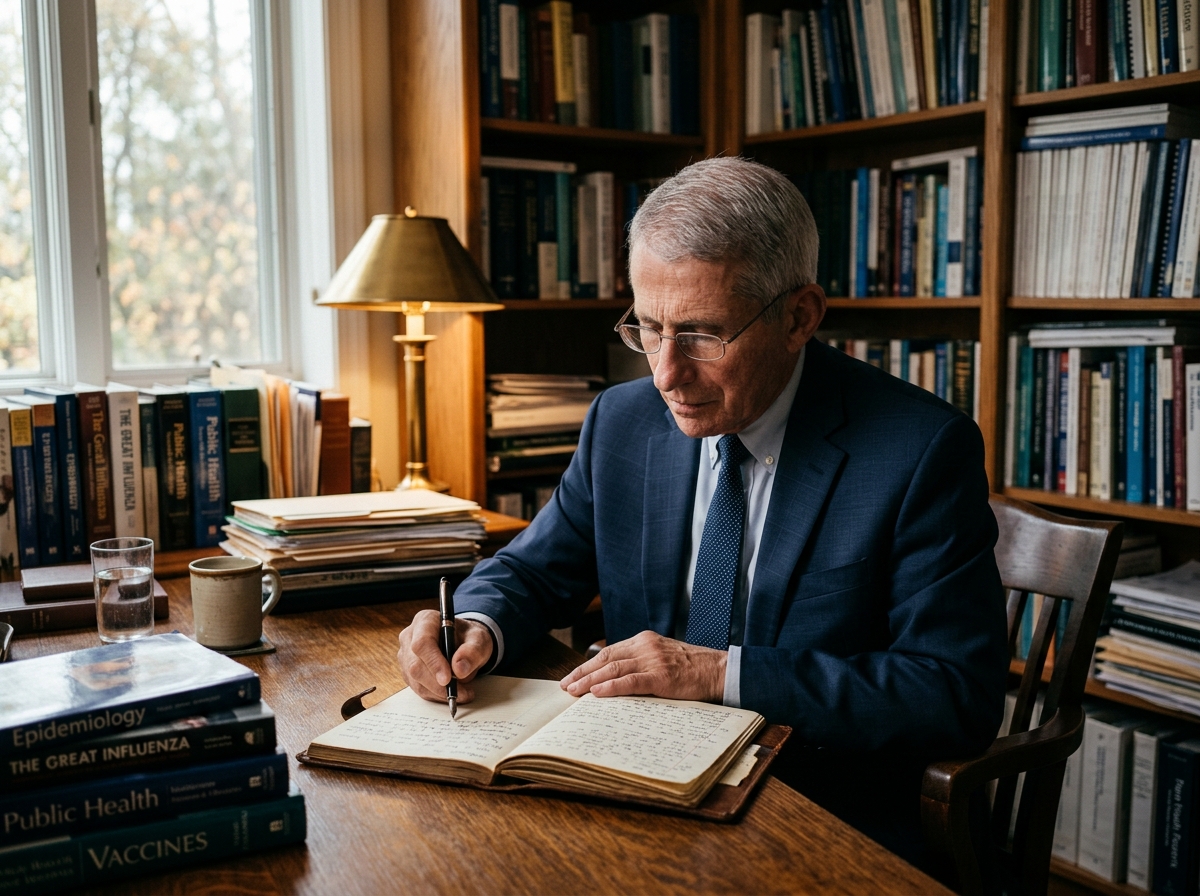 Fauci’s Private Diary Entries Could Reveal Shocking Motives