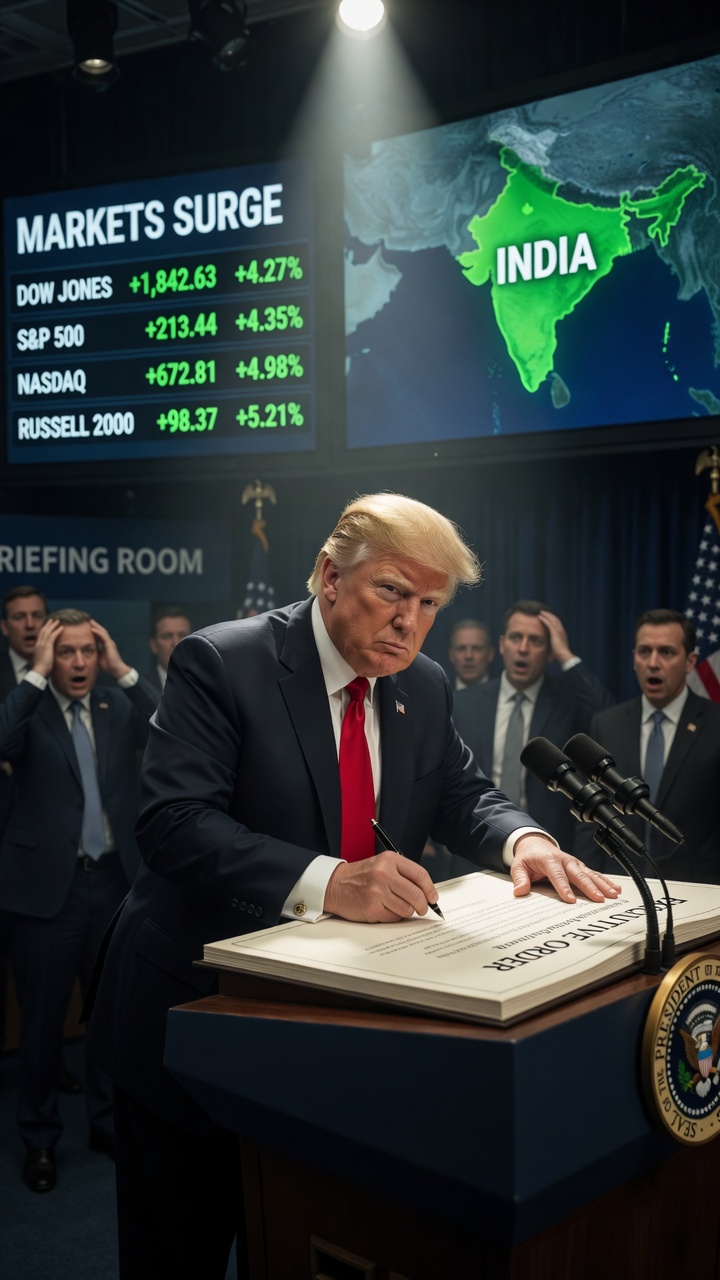If Trump Hits India with New Tariffs, Could His Stocks Surge Higher?