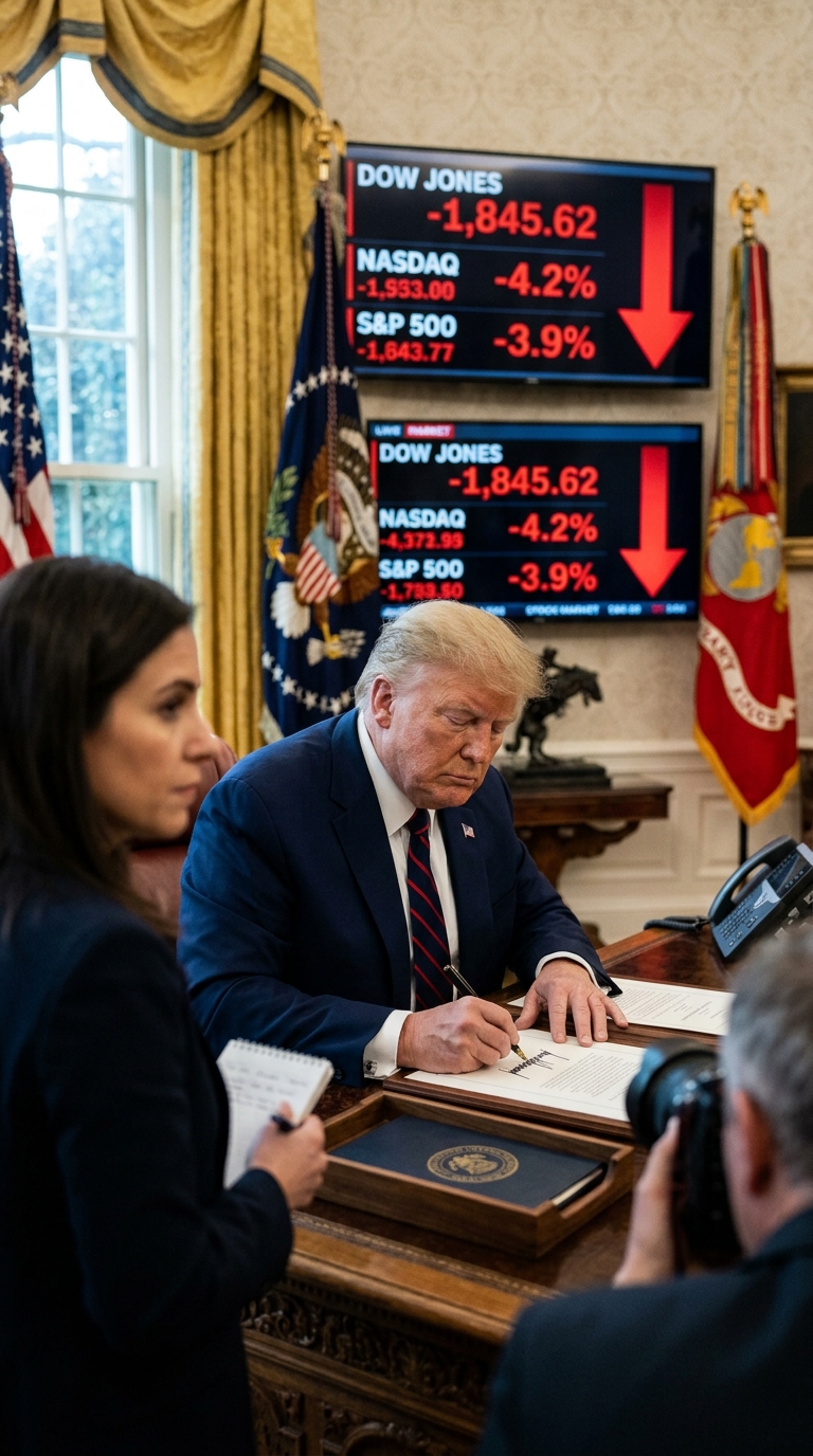 Trump tariff shock hits markets—could a trade war be next?