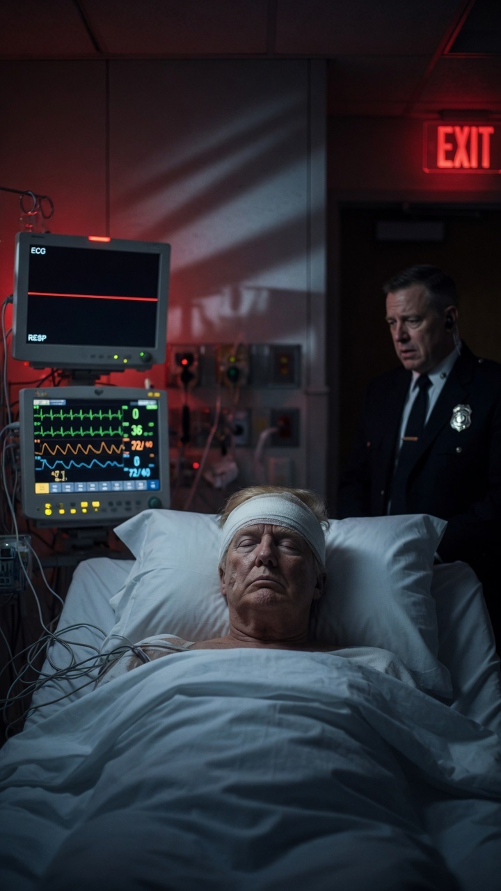 If a bullet hits Trump's head: coma, crisis, what next?