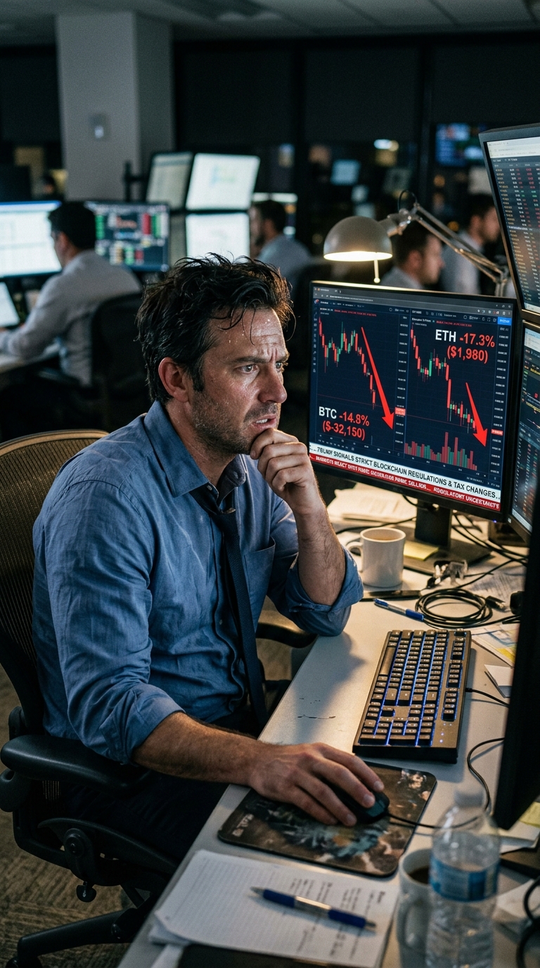 Trump's new blockchain rules could trigger crypto crash