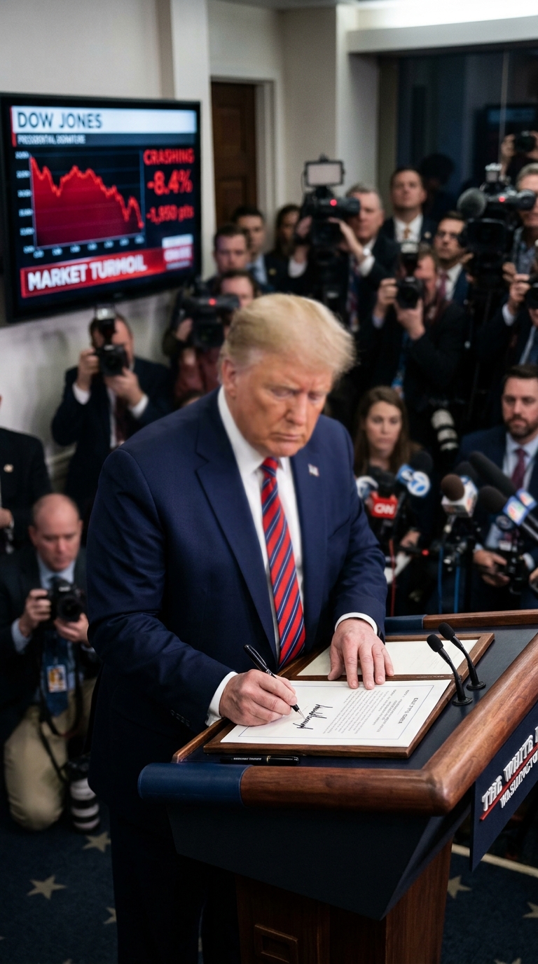 Trump's new foreign investment order could tank markets