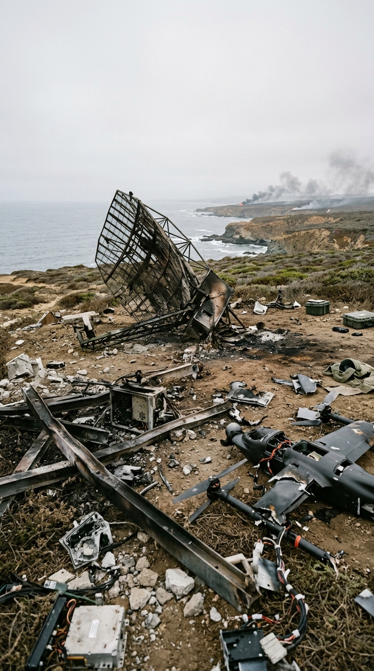 US attack on Qeshm and Goruk could blind Iran's radar network