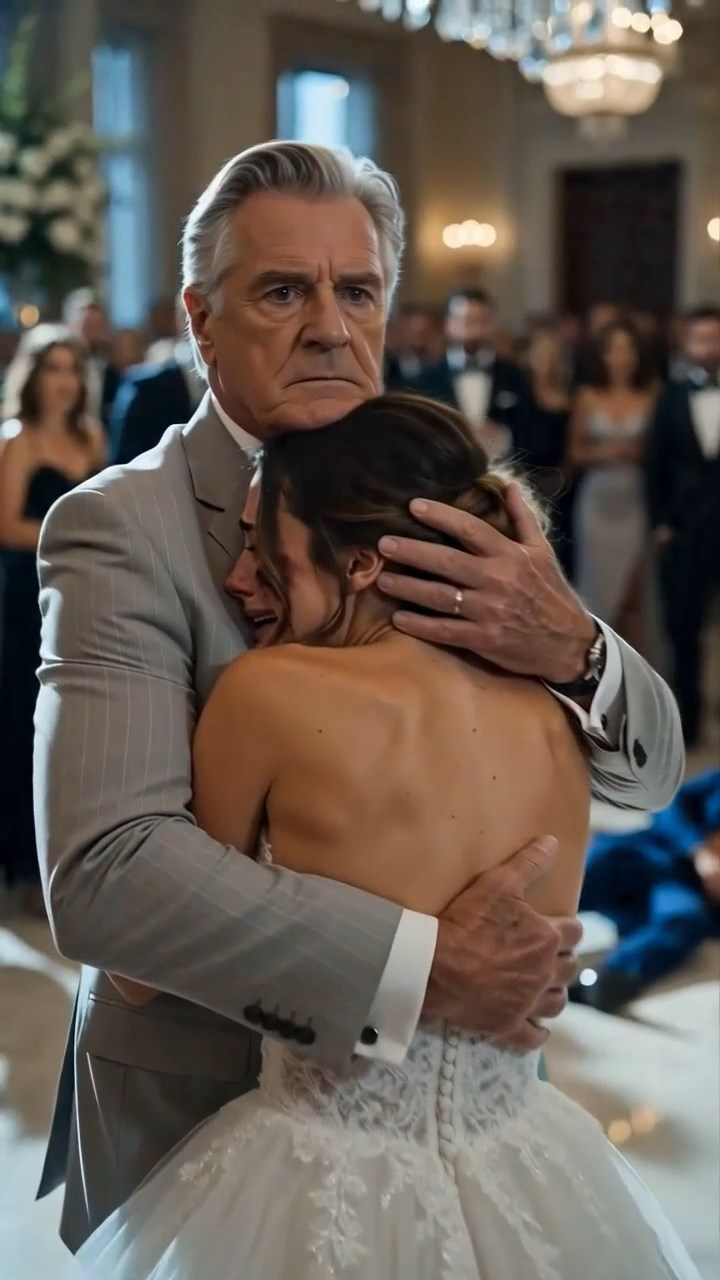 Bride Ran Into an Older Man's Arms at Her Wedding—Seconds Later, the Groom Regretted Everything