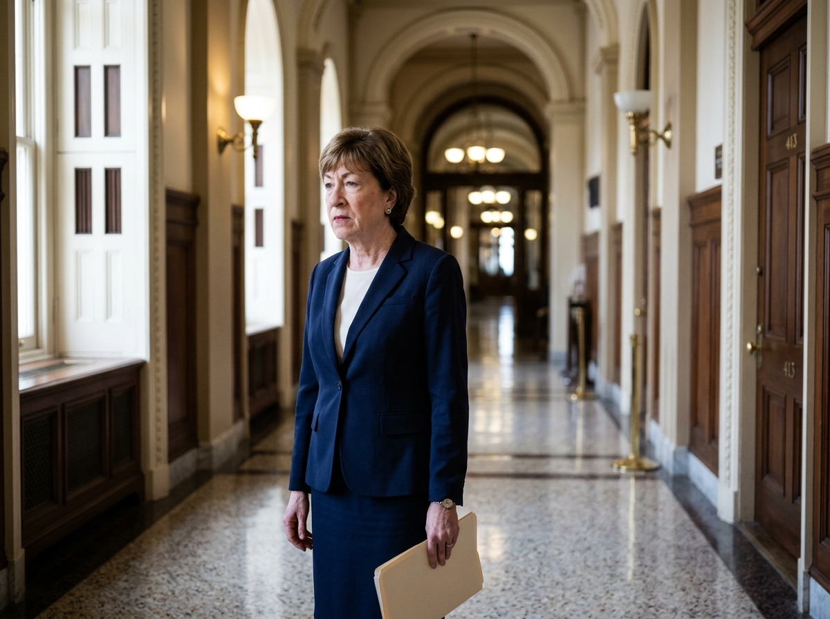 Could Susan Collins Risk Everything Backing MAGA Priorities?