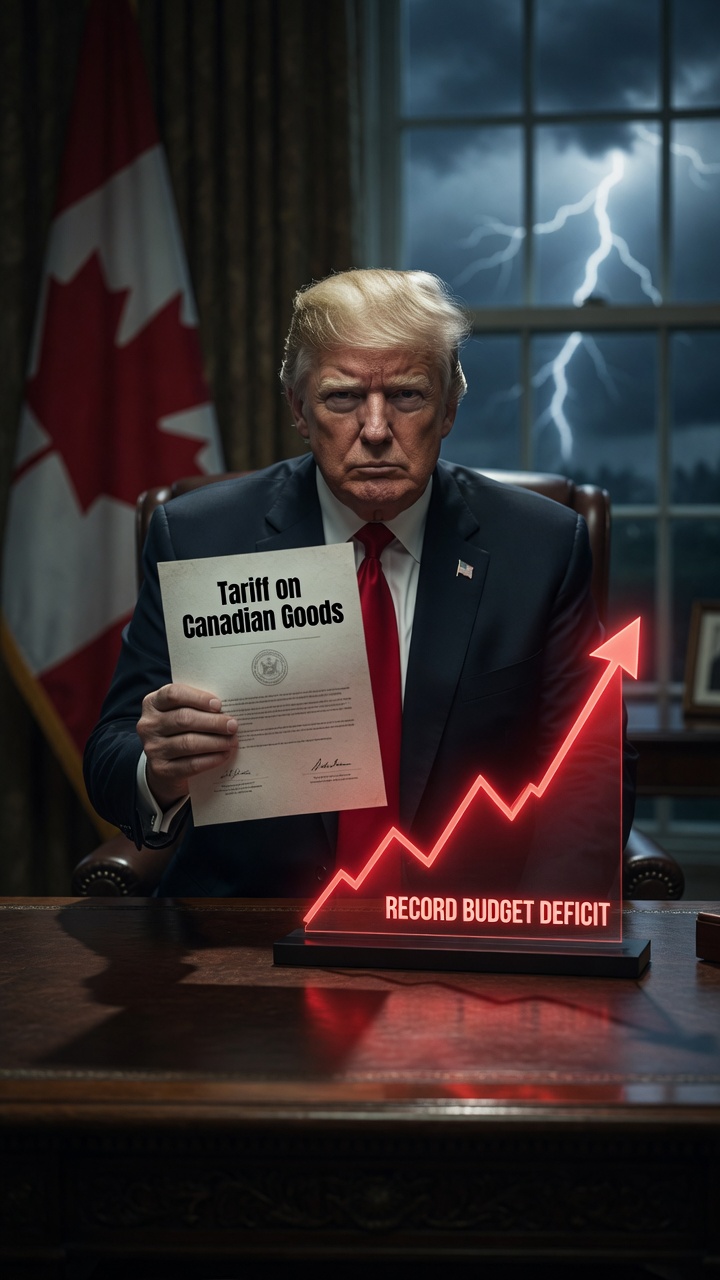 Could Trump's Shock Canada Trade Move Trigger a Record US Budget Deficit?