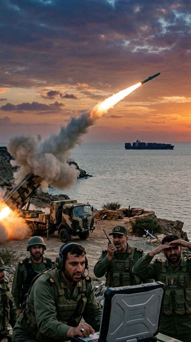 If Iran targets Hormuz ships, US coastal strikes could trigger war