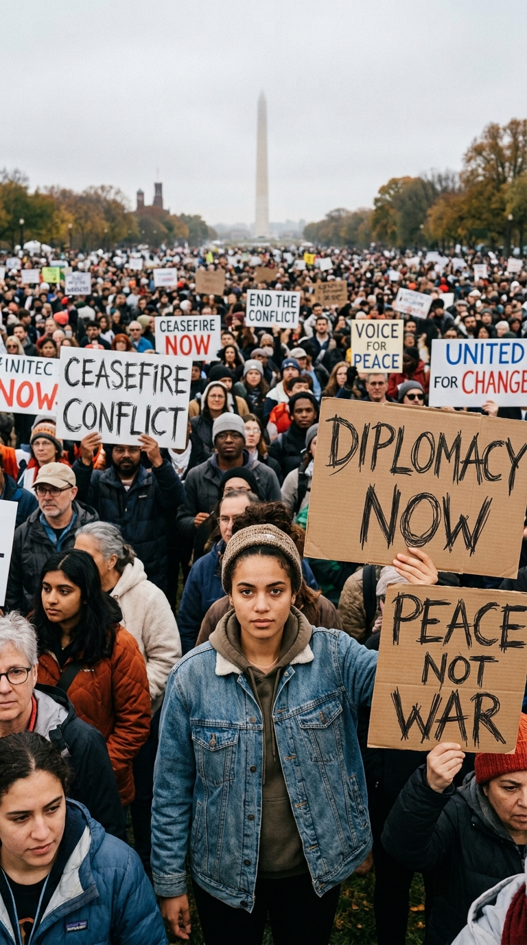 What if US citizens force peace talks and block Trump's Iran war?