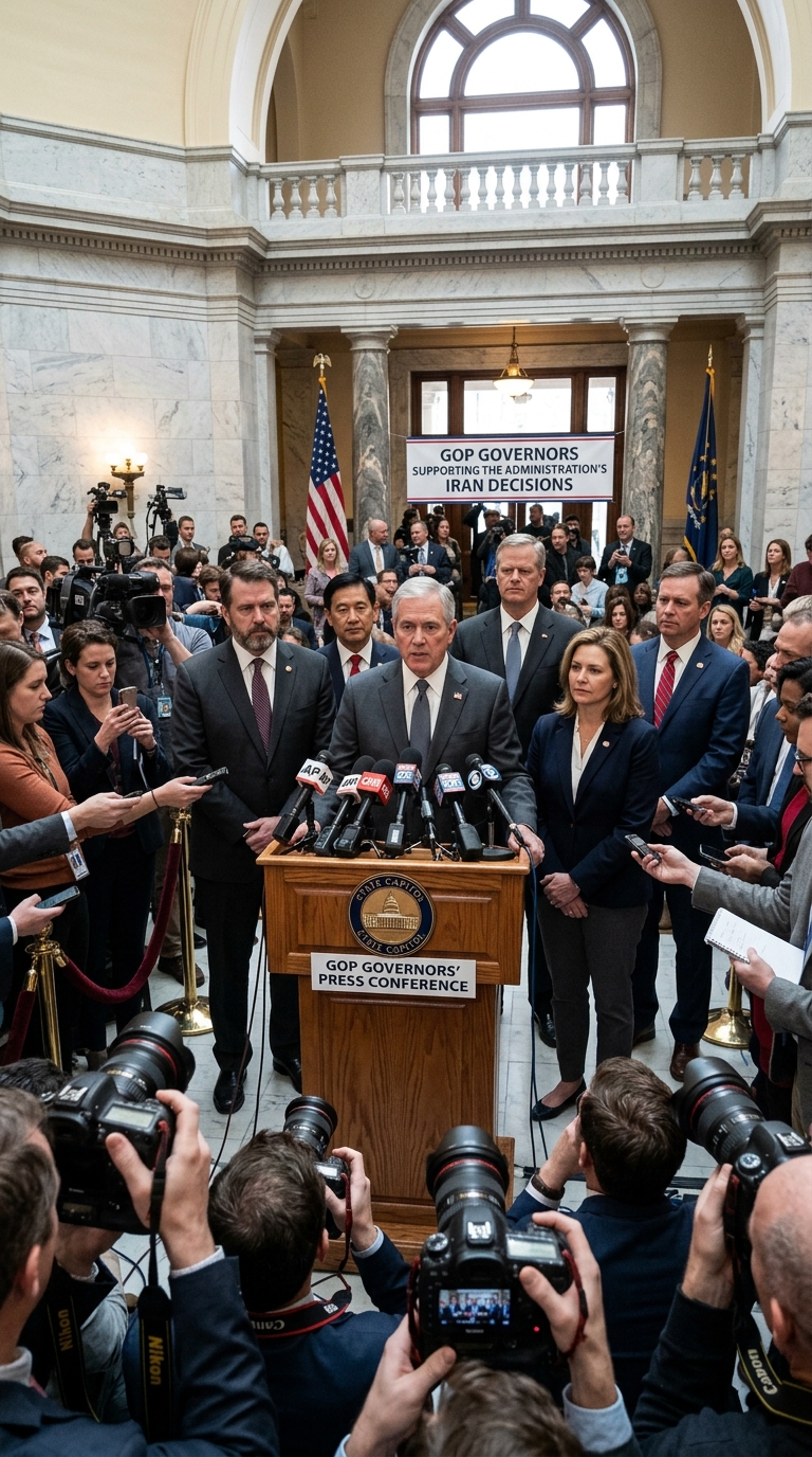 GOP Governors Back Trump's Iran Strategy — Could This Trigger Conflict?
