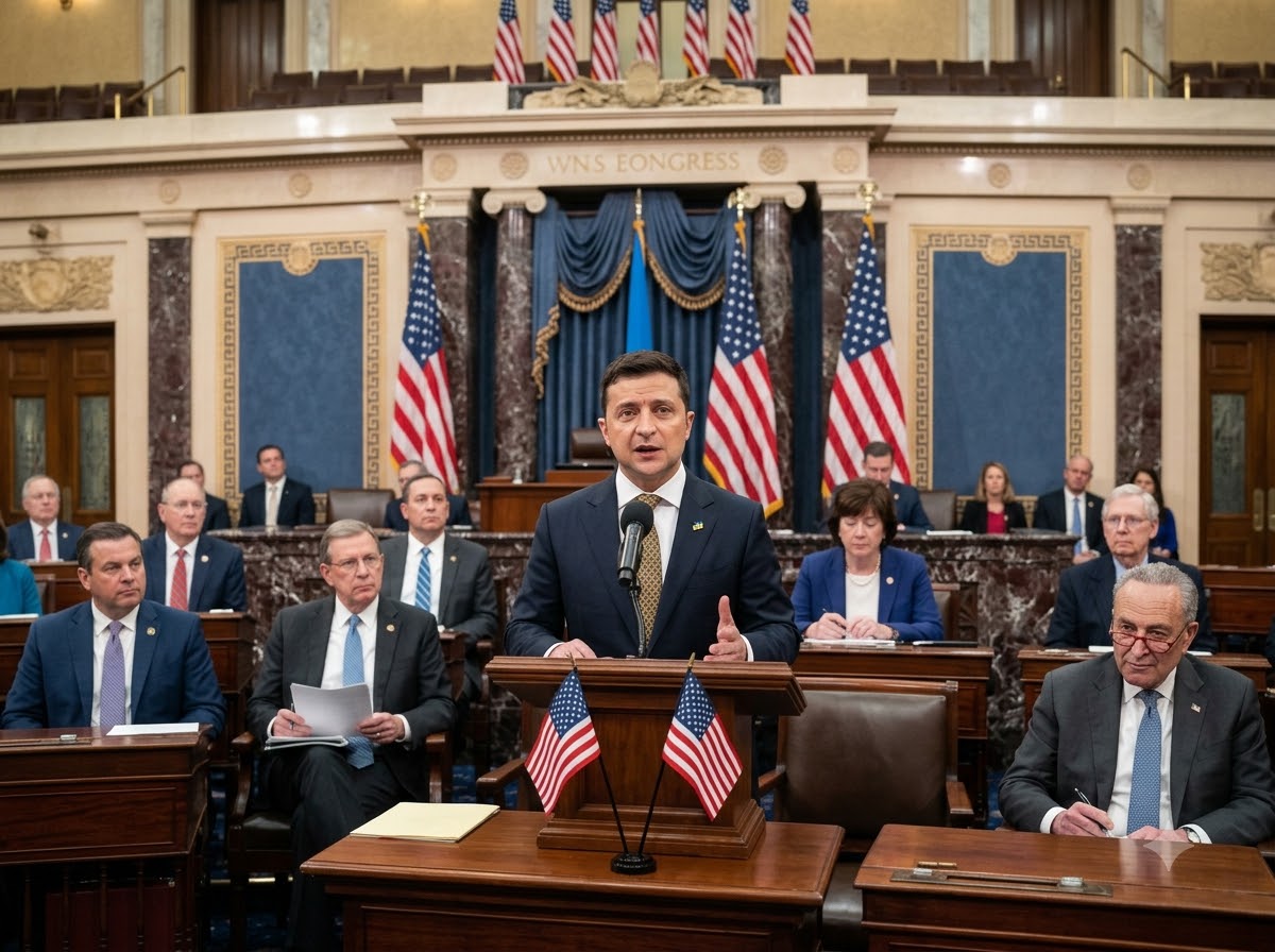 If Zelenskyy Persuades US Senators, Could Russia Sanctions Shift?