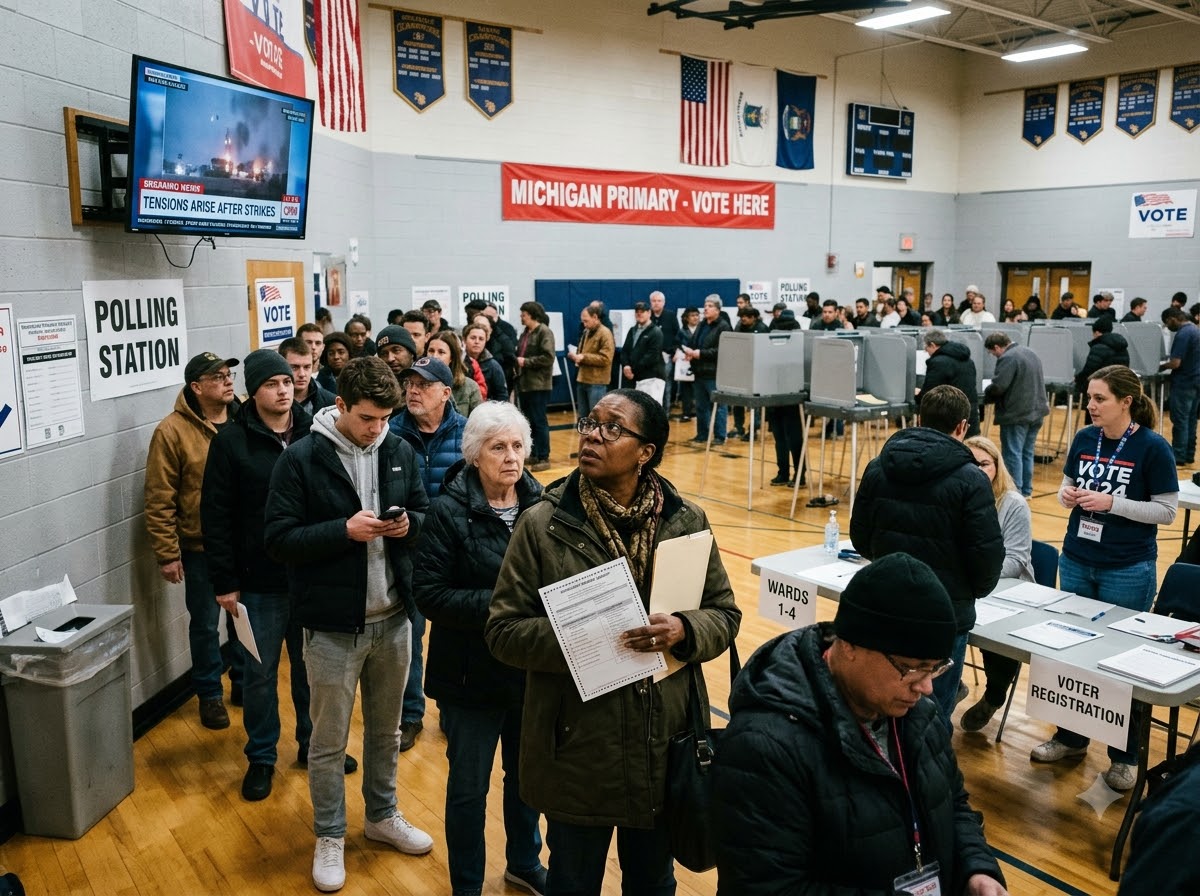 Could Iran News Change Michigan’s Primary Outcome Overnight?
