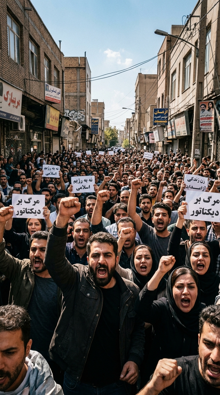 Angry Crowds Could Erupt Over Trump's Iran Budget Disaster