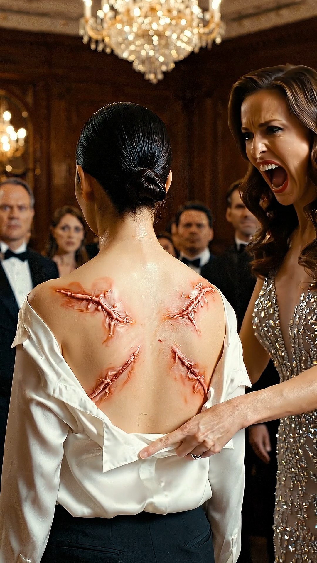 The Maid Everyone Humiliated Had Scars on Her Back — Then a General Walked In and Saluted Her
