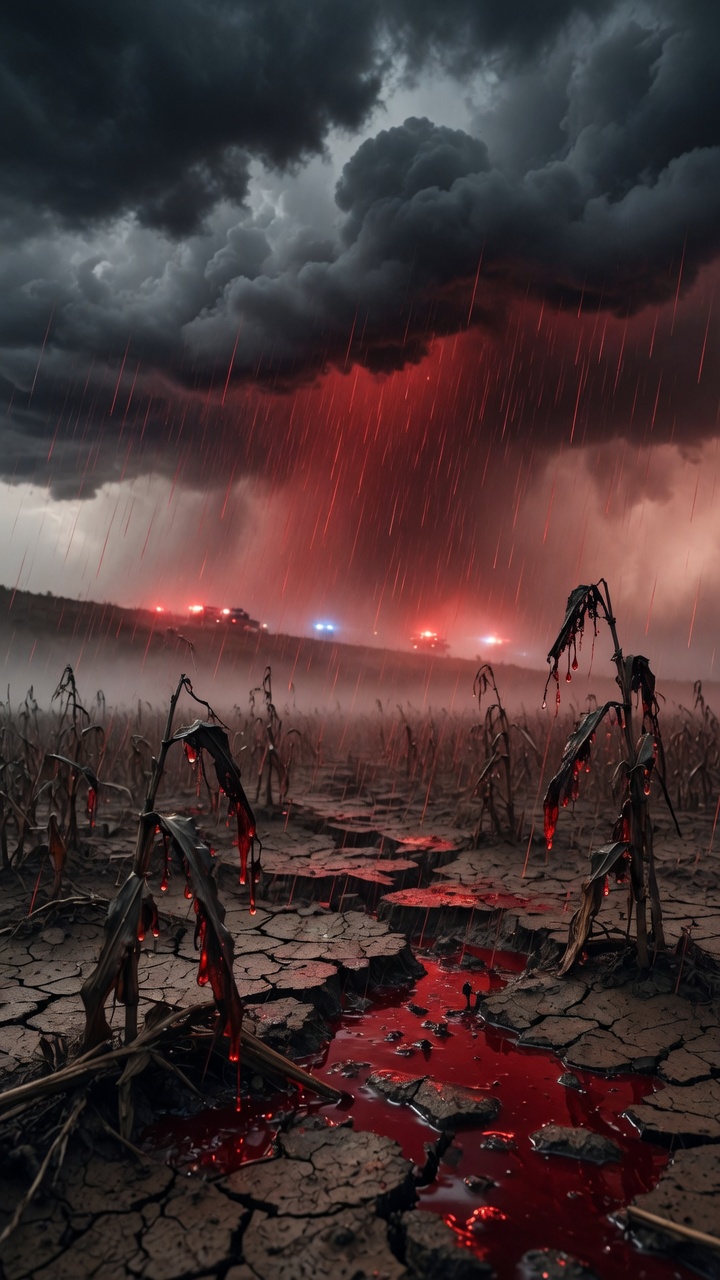 Bizarre Blood-Red Acid Rain Could Derail Trump's Climate Agenda