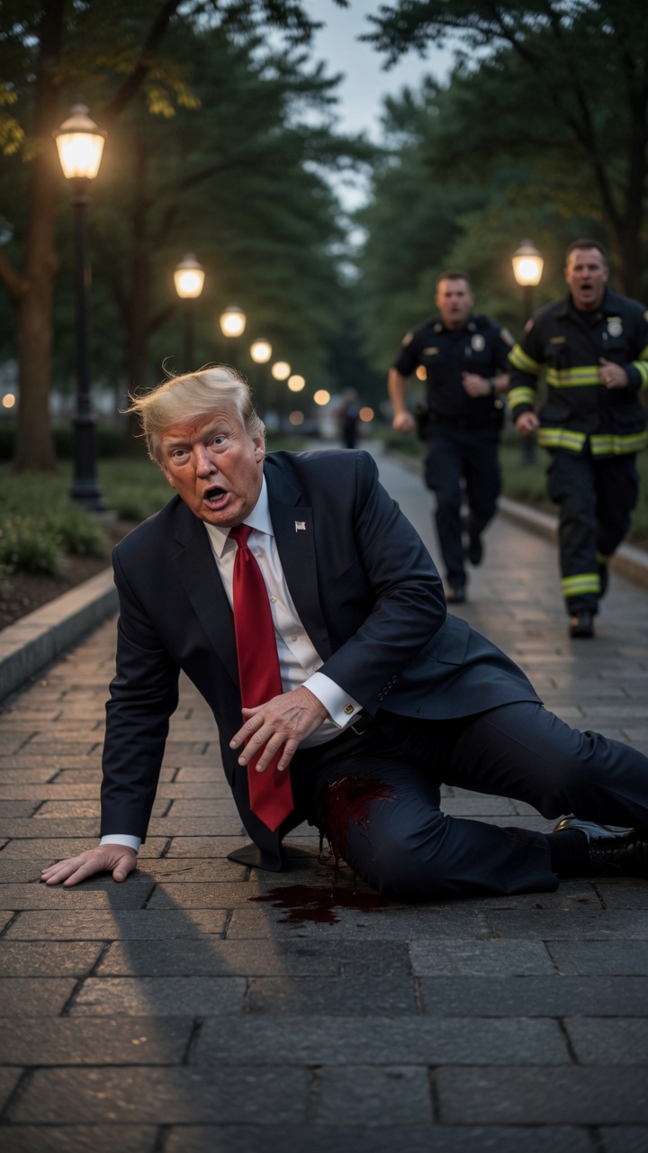 If Trump Were Shot on a Walk, Could It Upend the Nation?