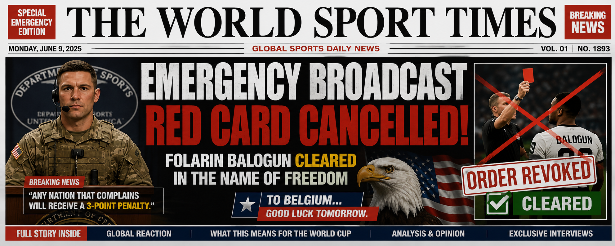 The Broadcast That Shocked the Football World