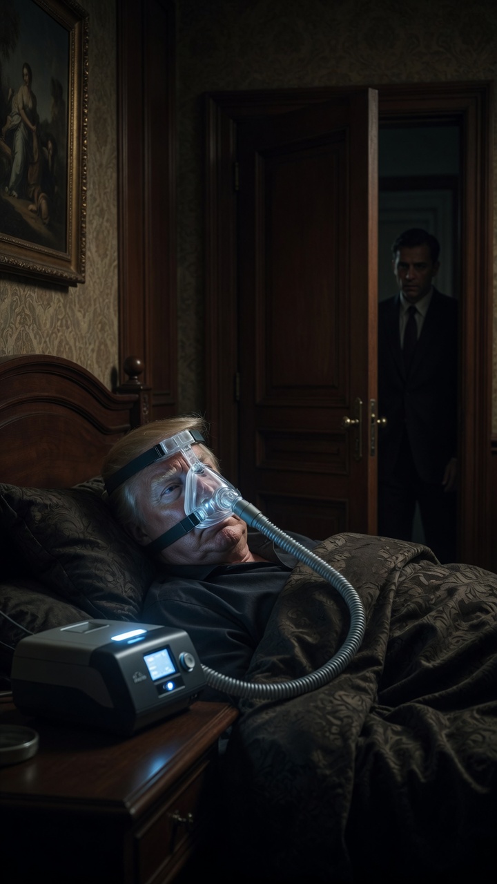 If Trump Needs a Breathing Machine Every Night, What's His Secret?