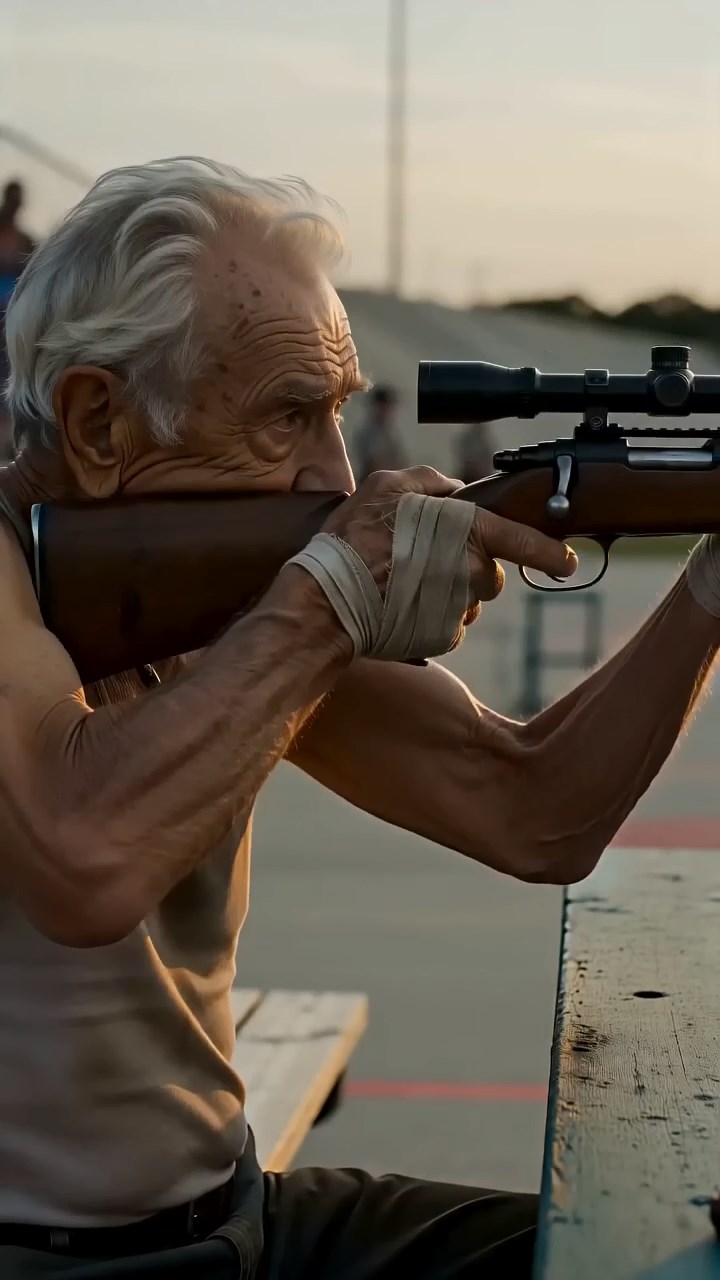 The Champion Mocked an Old Homeless Man at the Shooting Range—Then One Bullet Silenced Everyone