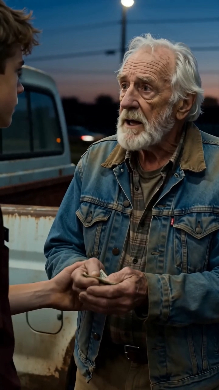 Teen Fired for Helping an Elderly Man... Minutes Later, Black SUVs Surrounded the Gas Station
