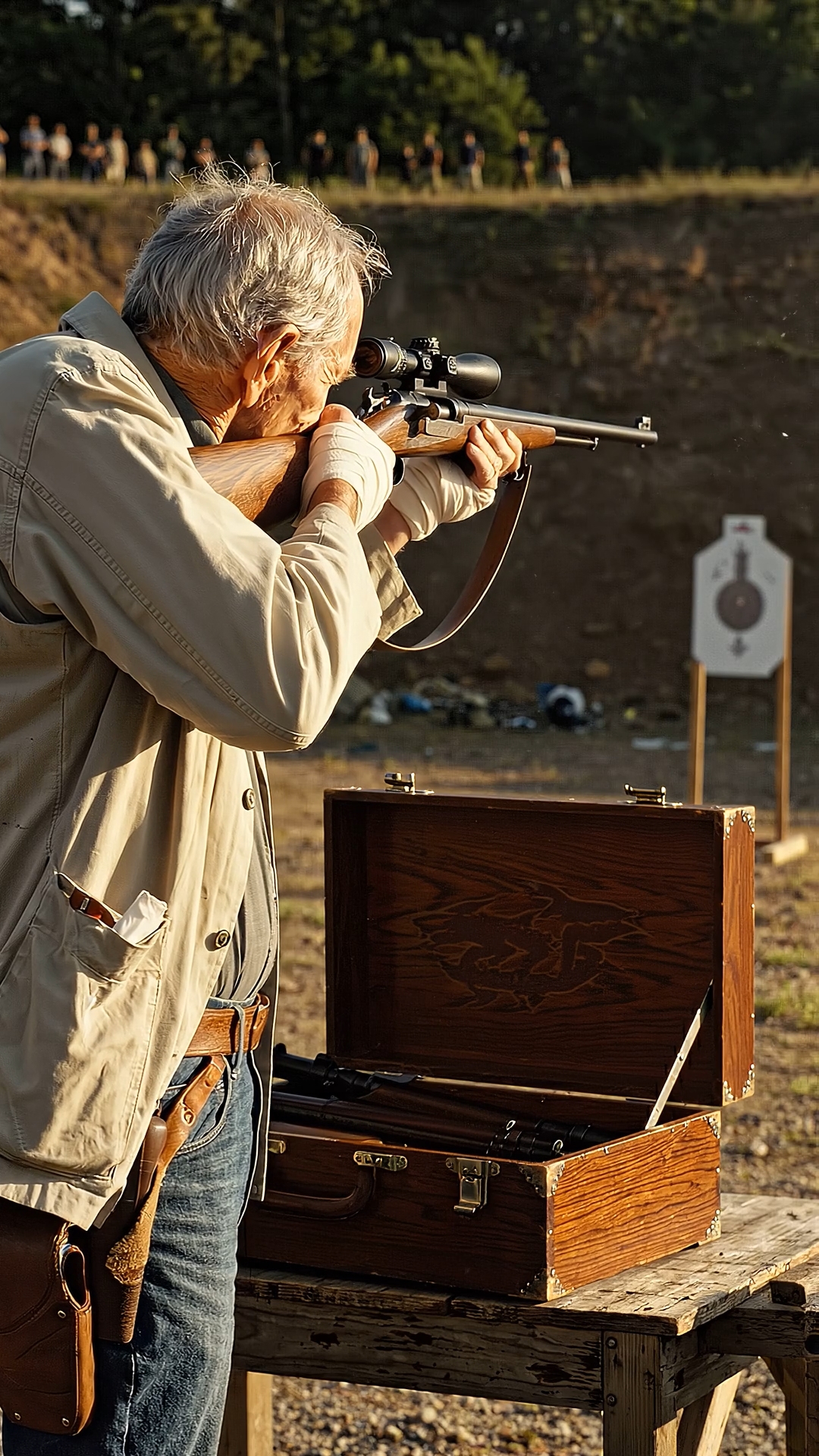 The Cocky Cadet Mocked an 81-Year-Old Veteran's Rusty Rifle—Then Three Shots Changed His Life Forever