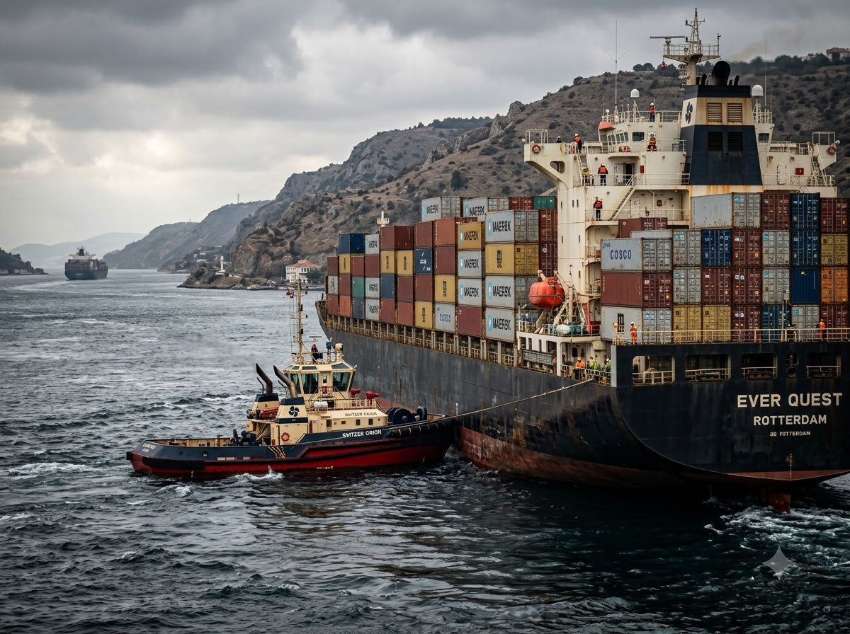 Is commercial shipping assistance in the strait already stretched thin?