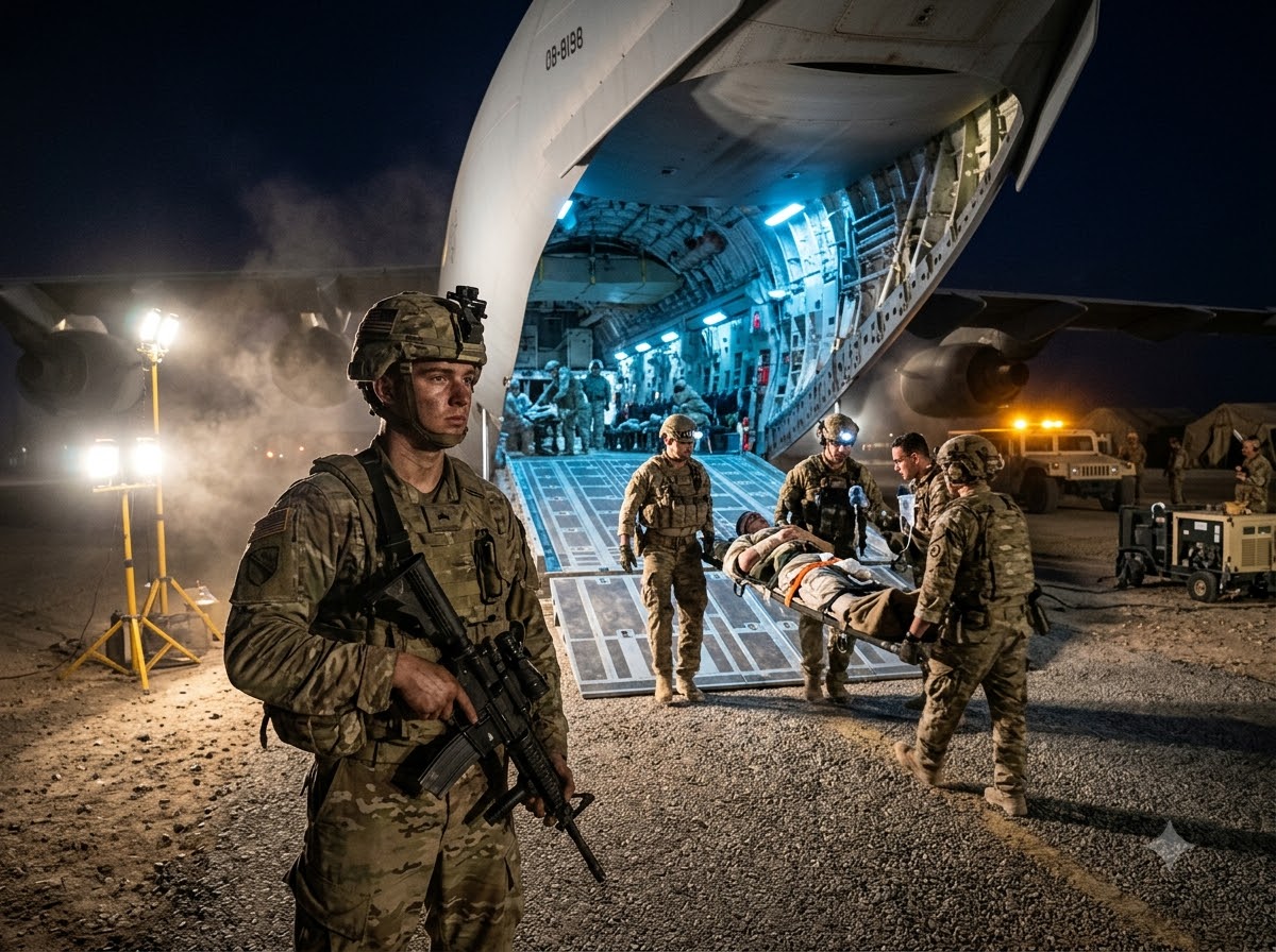 If Wounded US Service Members Were Airlifted, Who Decided?