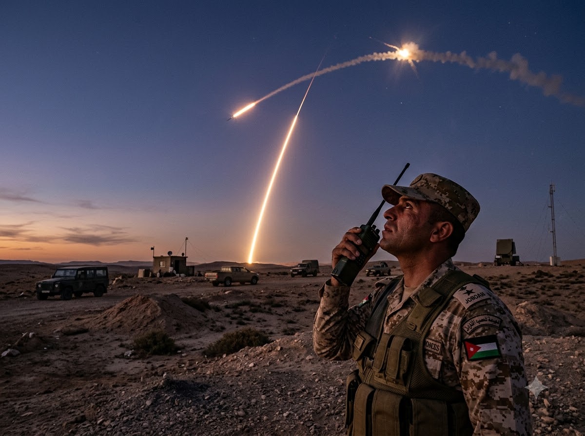 Did Iran's intercepted missiles over Jordan expose allied air-defense gaps?