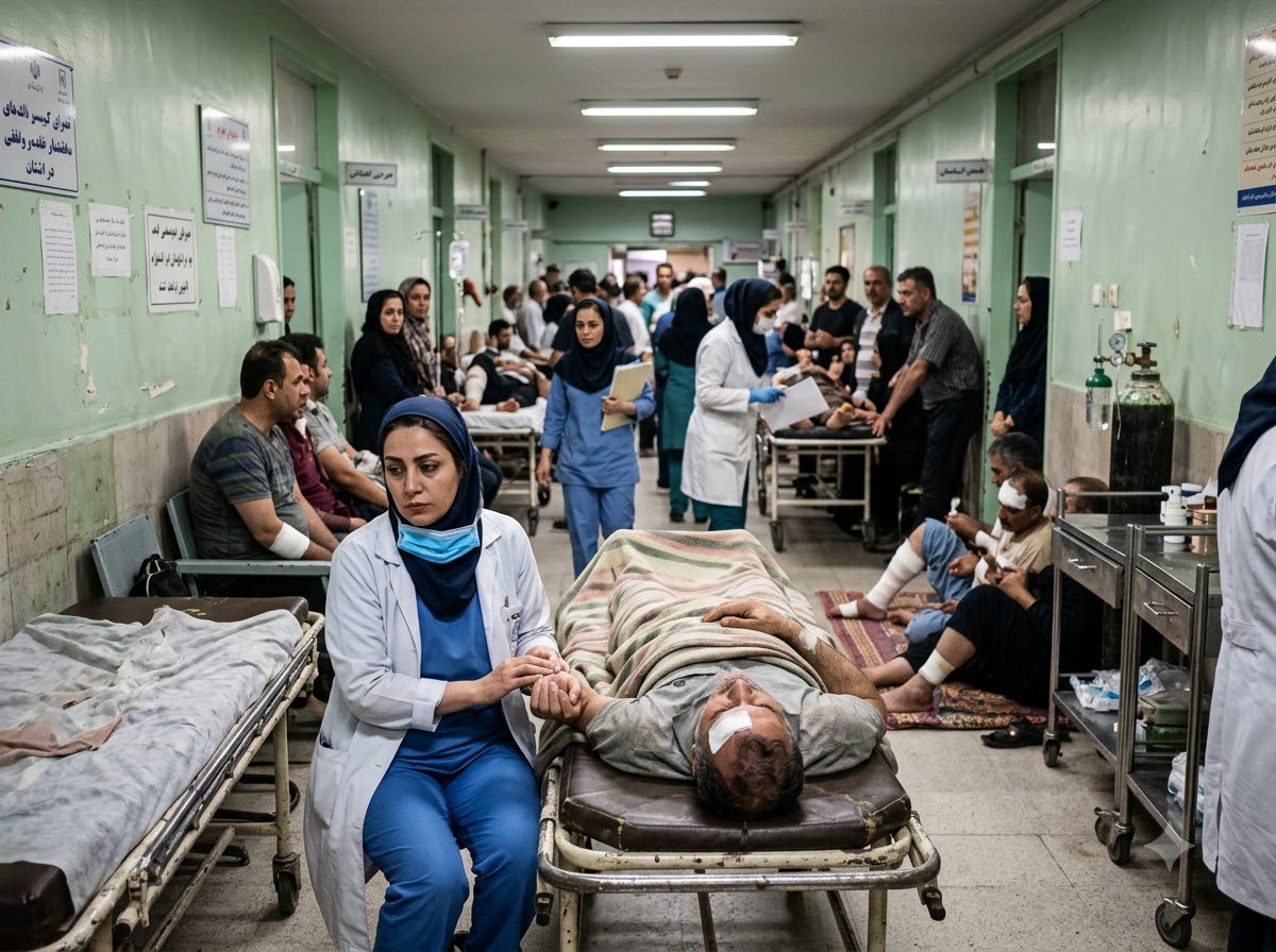 Tehran Hospitals Could Be Overwhelmed: Who Ordered the Strikes?