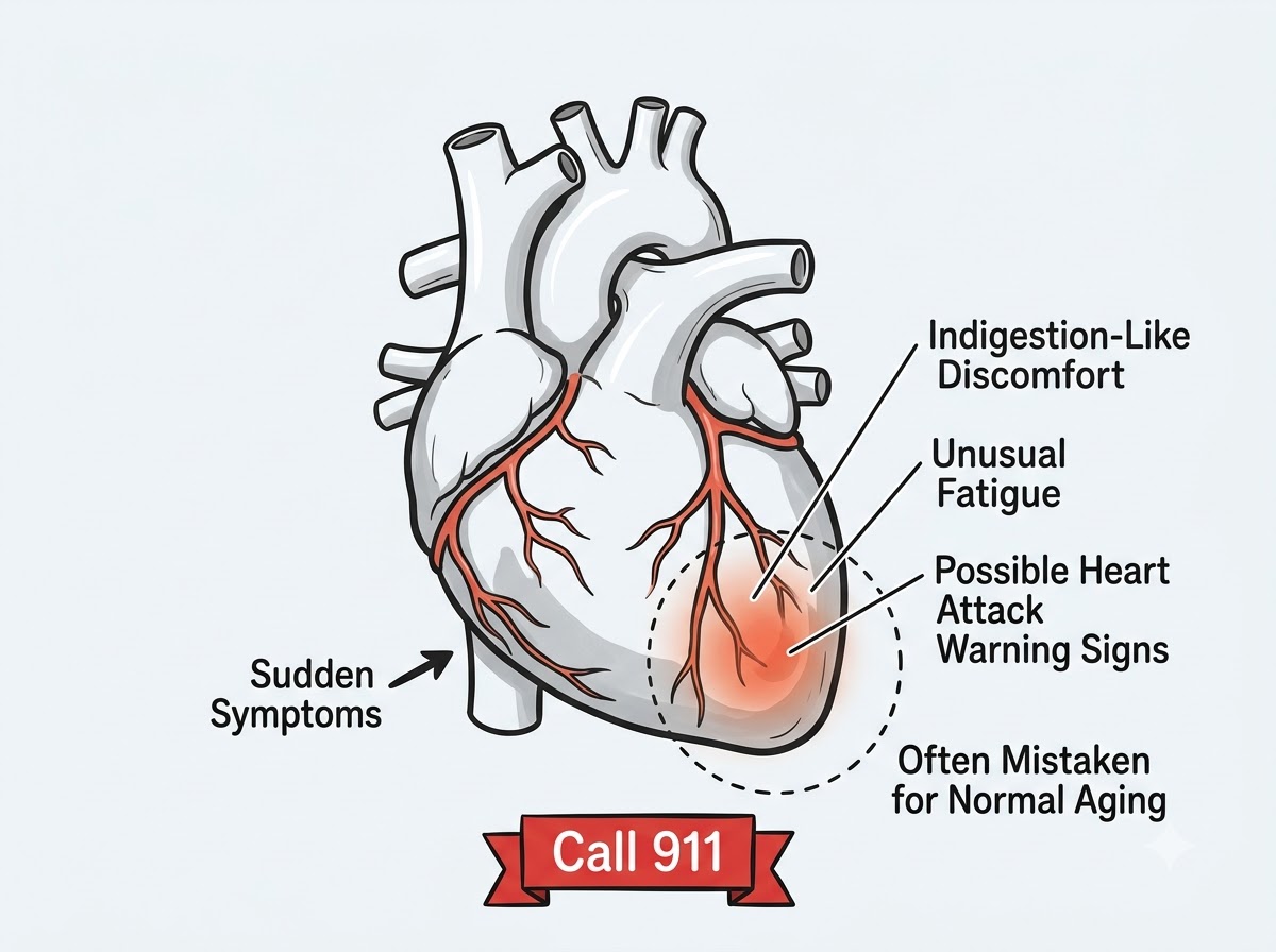Heart Attack Signs After 50 Might Be Subtle See Details in the Pinned Comment