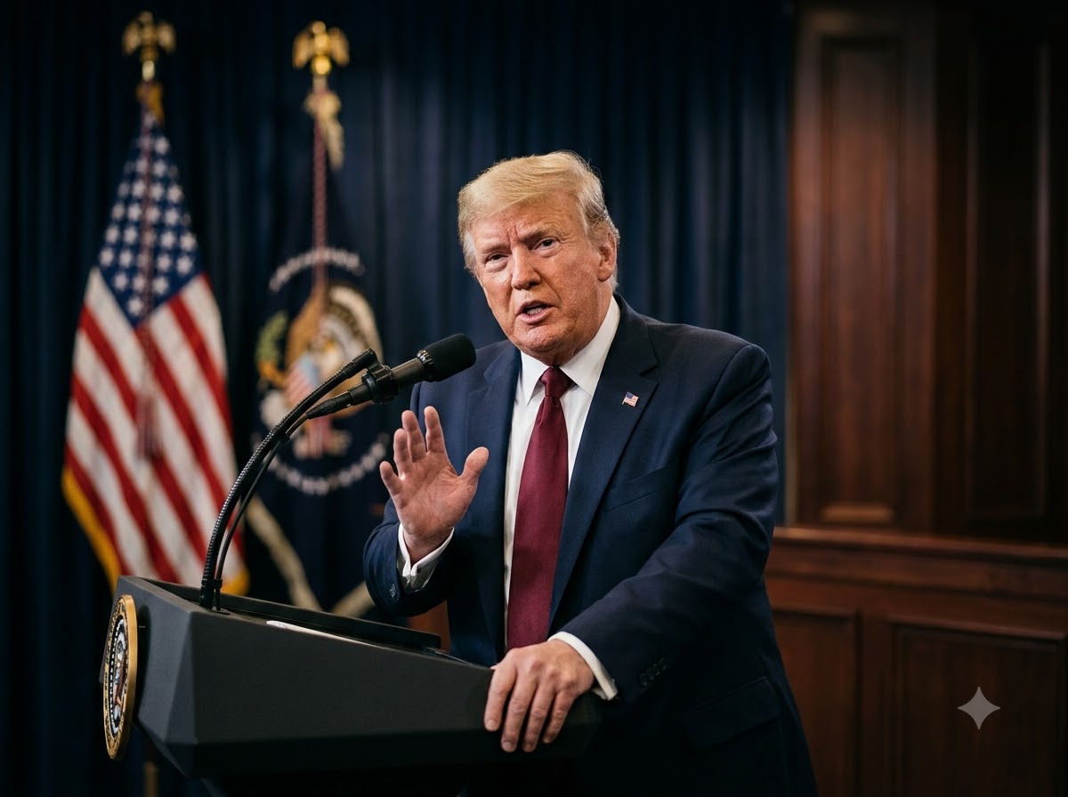 What Is Driving Trump's Preview of a Strong Military Response?