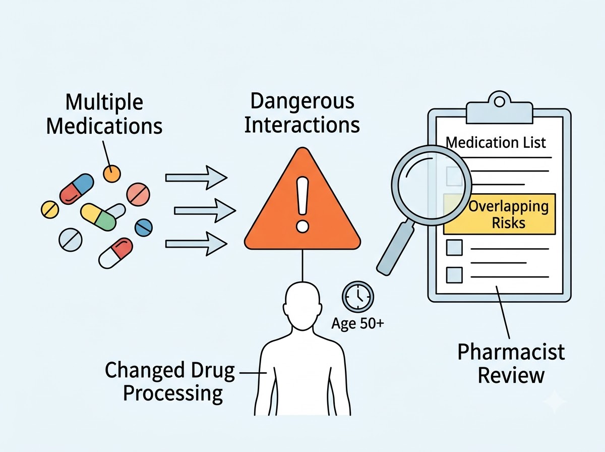 Medication Interactions Seniors Might Overlook Could Be Dangerous