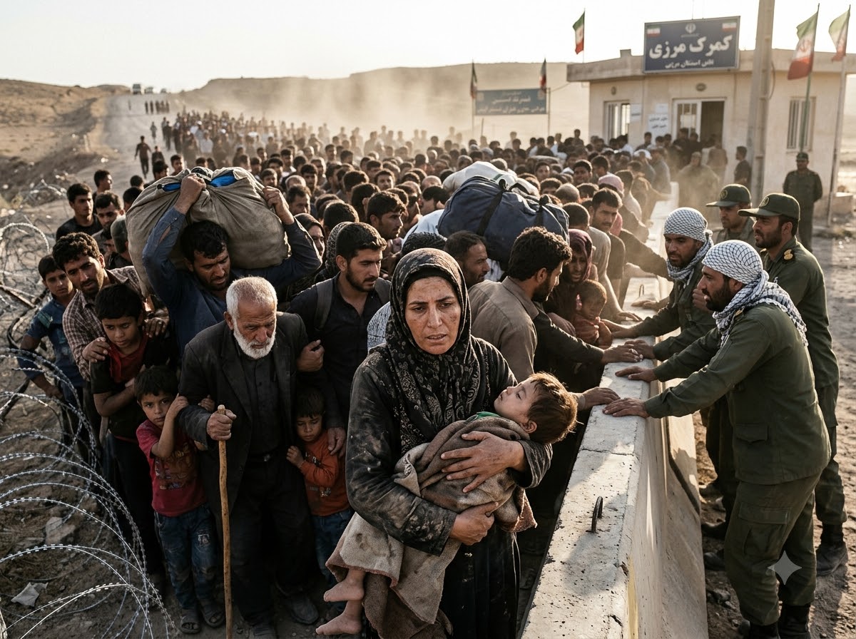 Refugee Surge at Iran's Border Could Signal Deep Collapse.