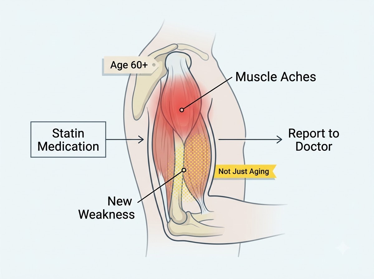 Statin Side Effects Seniors Might Overlook