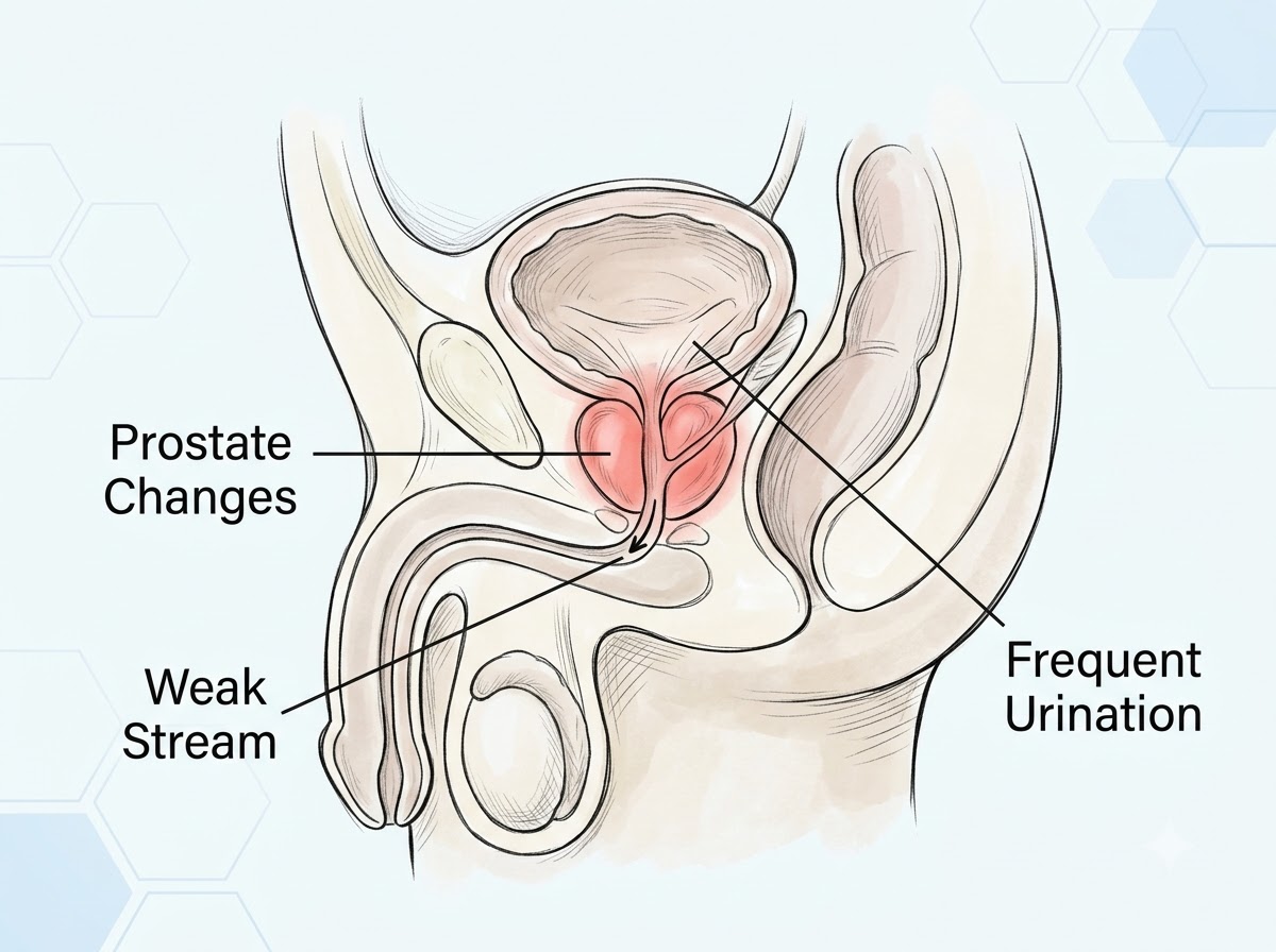Prostate Changes After 60 Could Hide Warning Signs