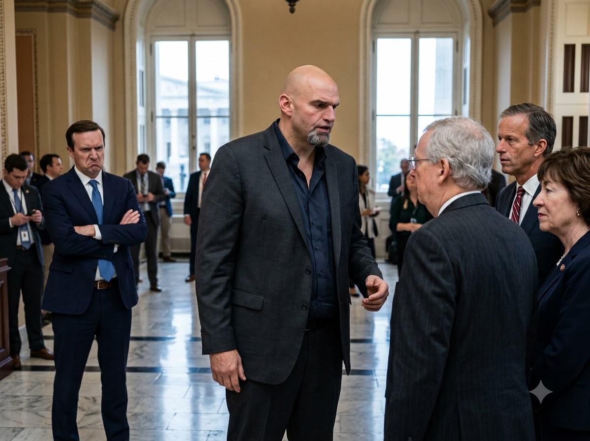 Fetterman Joins Republicans Against War Limits, What Changes?