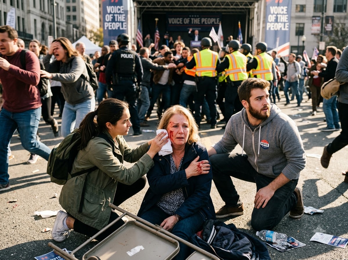 Rally Violence Could Reshape the Race — Was It a Plot? See Comments