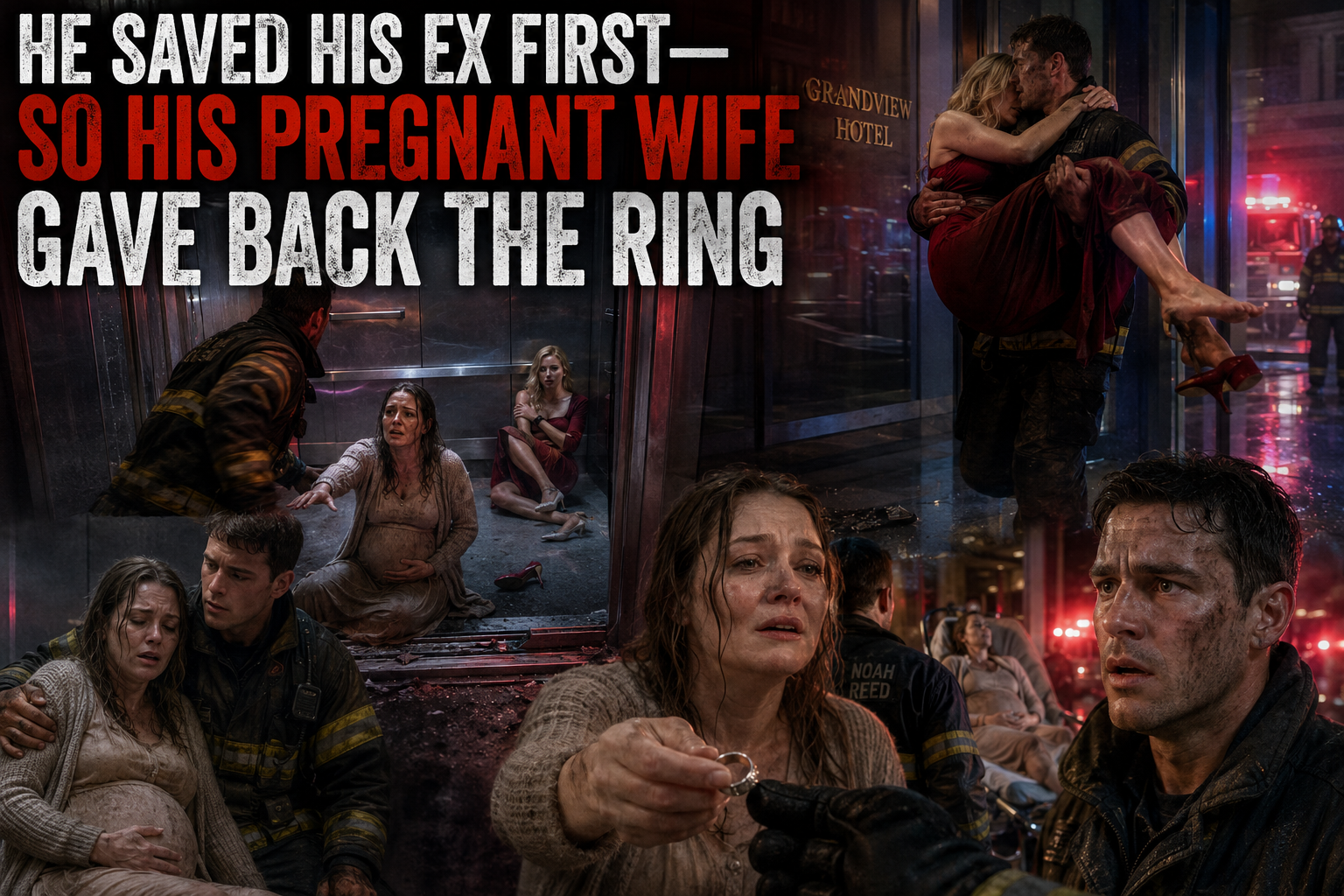 **My Firefighter Husband Rescued His Ex First—So I Gave Away My Wedding Ring**