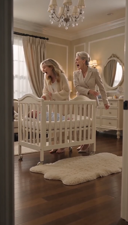 The Ruthless Stepmother Slapped Her Daughter-in-Law Beside the Baby's Crib... Seconds Later, Her Own Son Destroyed Everything She Had.