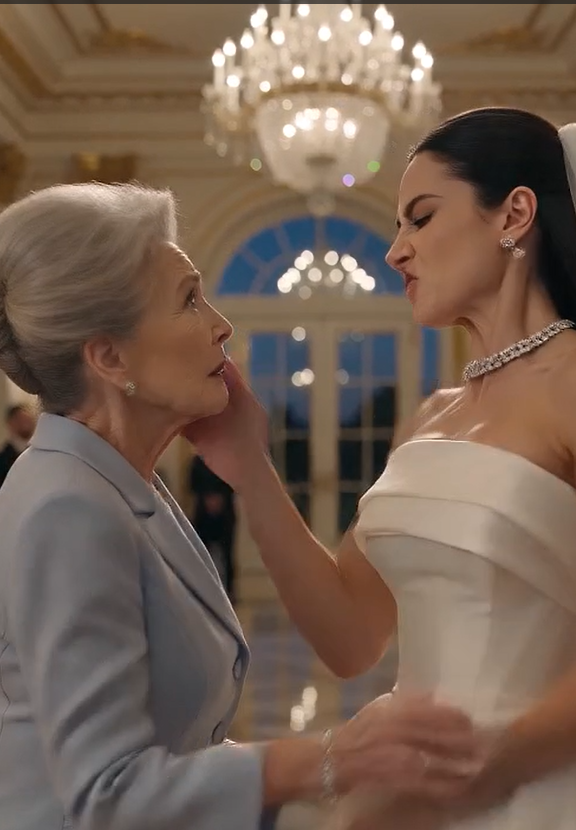 She Slapped the Elderly Woman at Her Wedding—Then Four Black SUVs Blocked the Entrance
