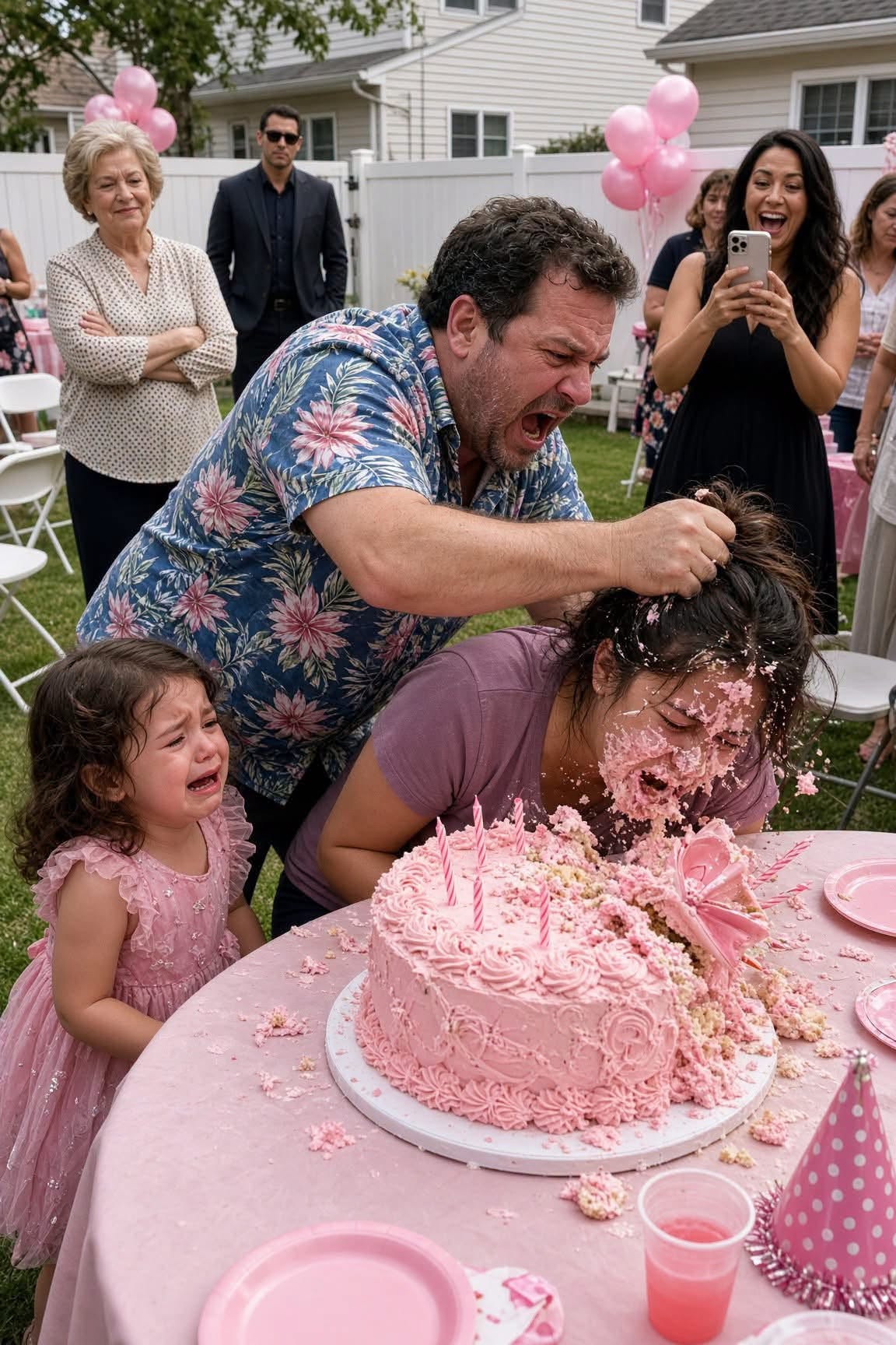 My Husband Shoved My Face Into Our Daughter’s Birthday Cake in Front of 47 Guests—He Had No Idea I Was the Missing Billionaire Heiress Who Could Destroy His Entire Family