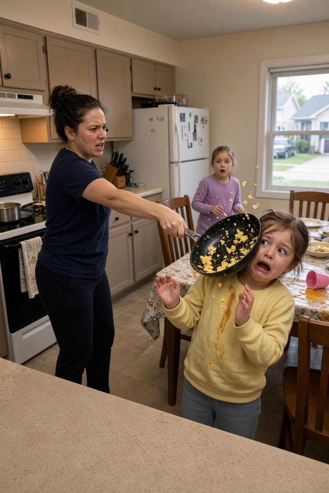 MY SISTER THREW A HOT SKILLET AT MY 4-YEAR-OLD—THEN MY MOTHER’S TEXT EXPOSED THE TRUTH